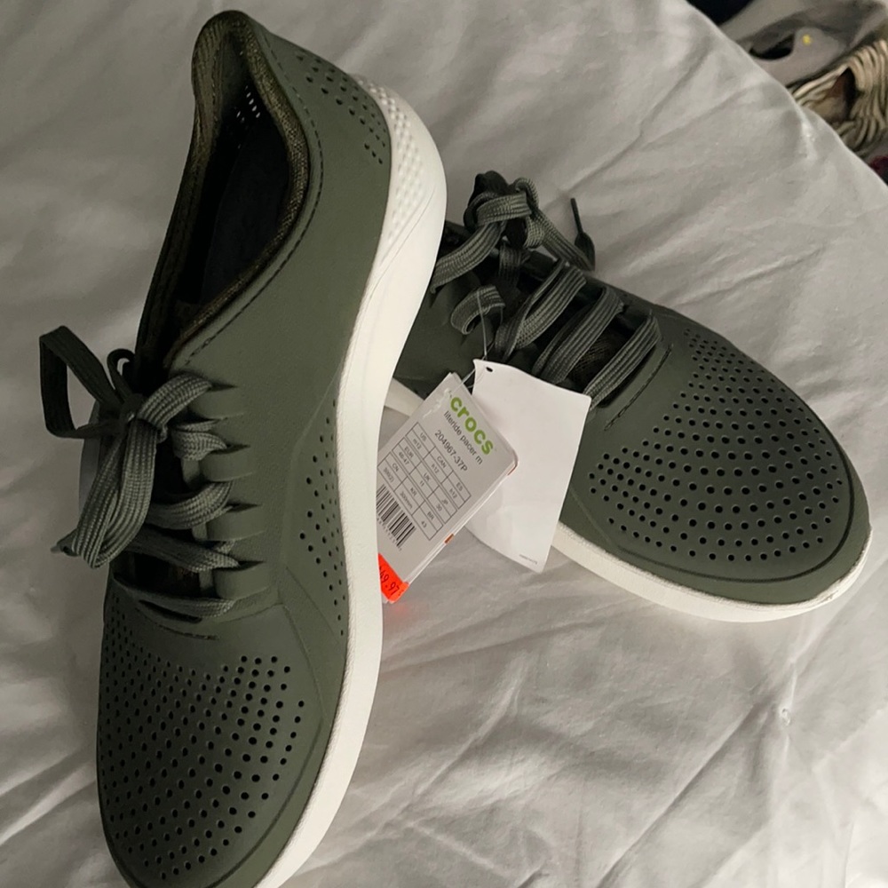 Brand New Man Crocs